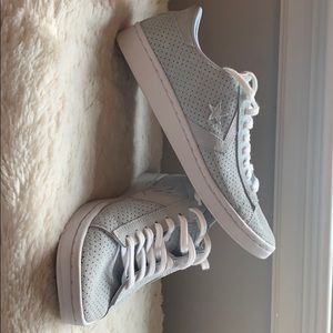 Converse All Star Light Blue Leather Sneakers